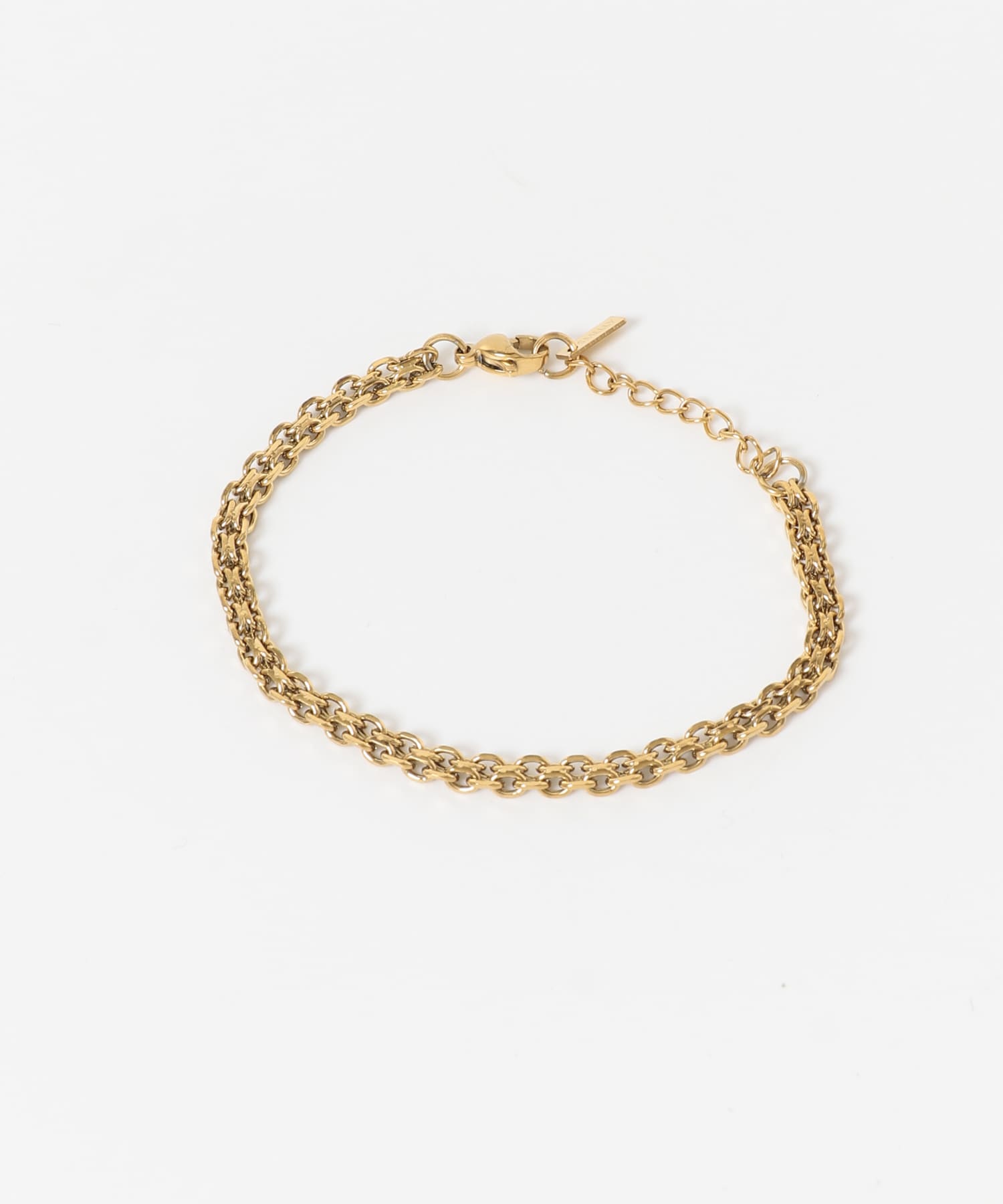 ステンレスリンクチェーンブレスレット GLD -