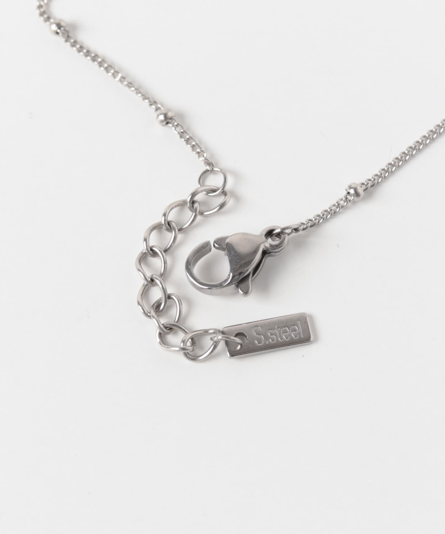 ステンレスハートモチーフブレスレット(- SV/BK): アクセサリー｜URBAN