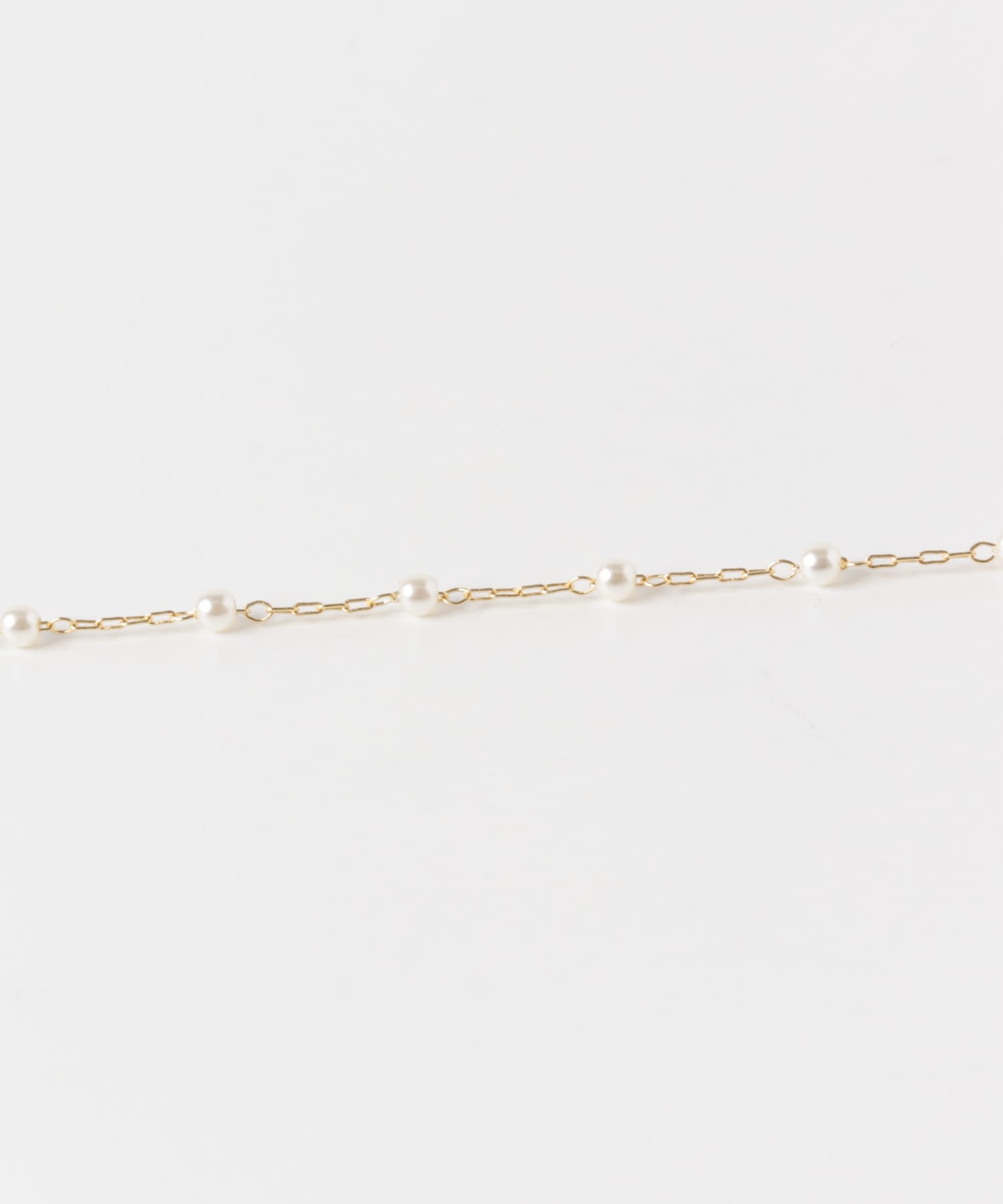 フラワーマンテルパールネックレス GD/WH -