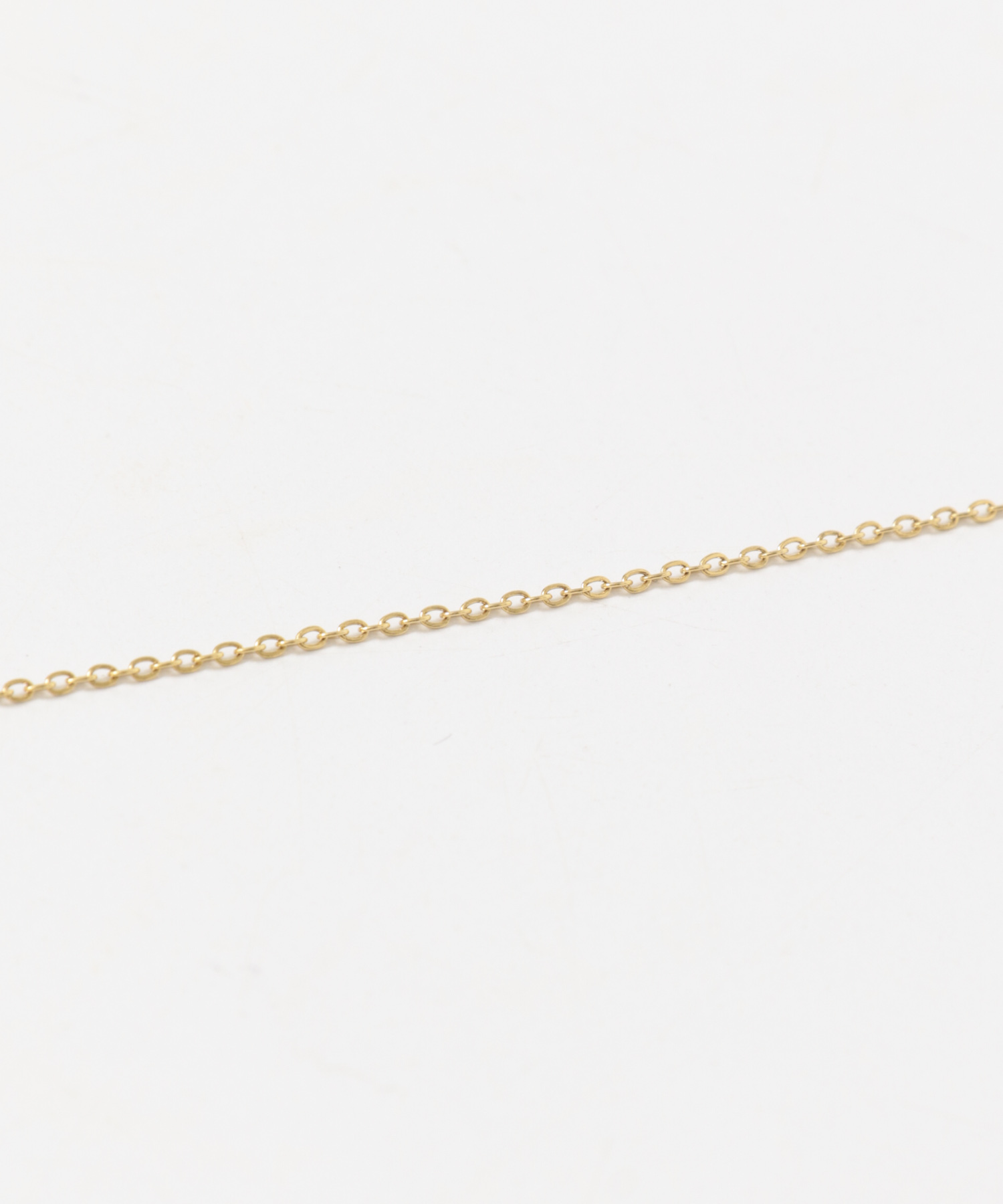 ステンレスクロスチャームネックレス GLD -