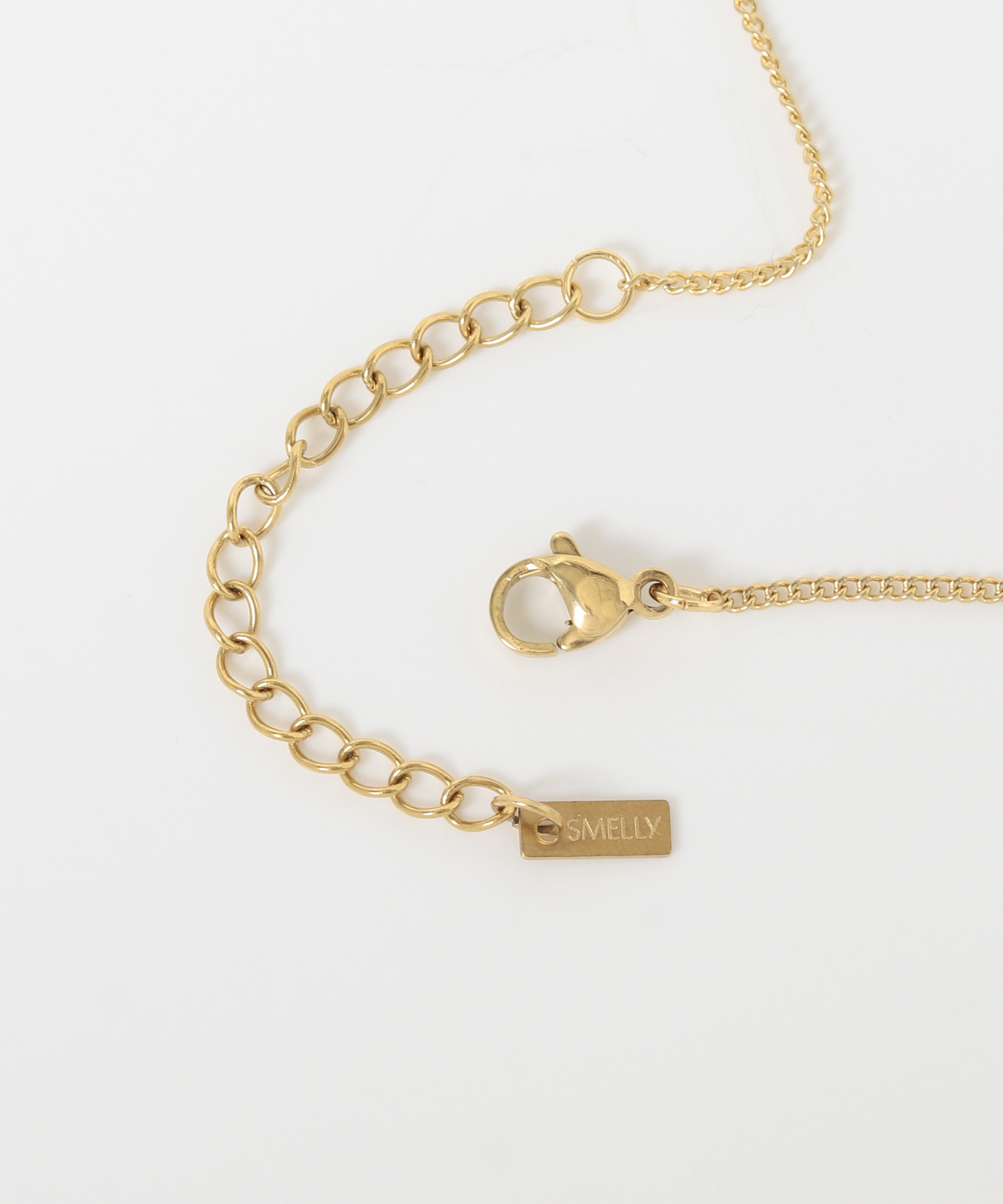 ステンレスオーバルトップ2セットネックレス GLD -