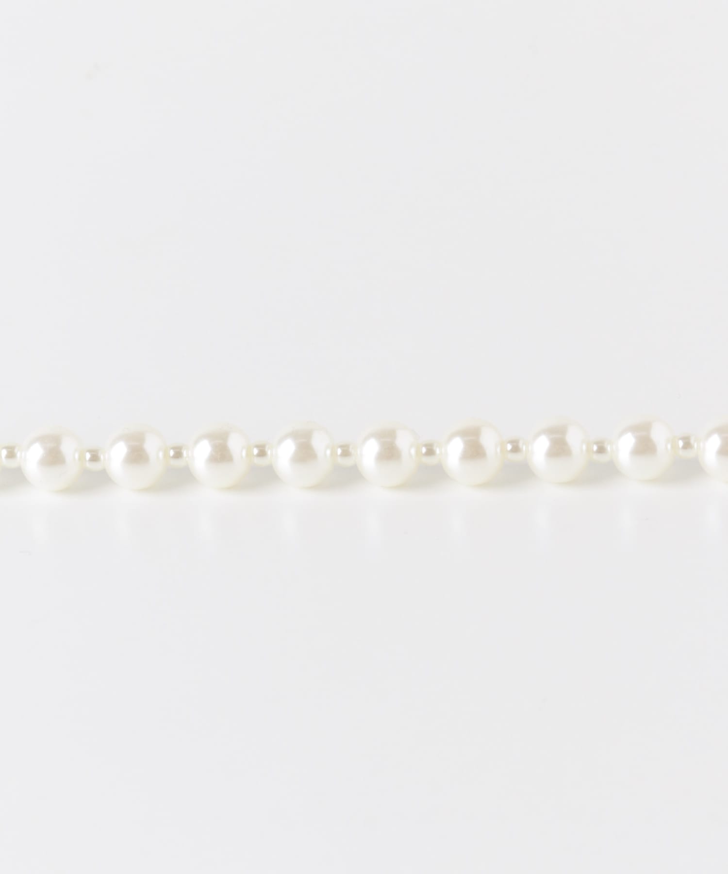 パールコードチョーカーネックレス IVO -