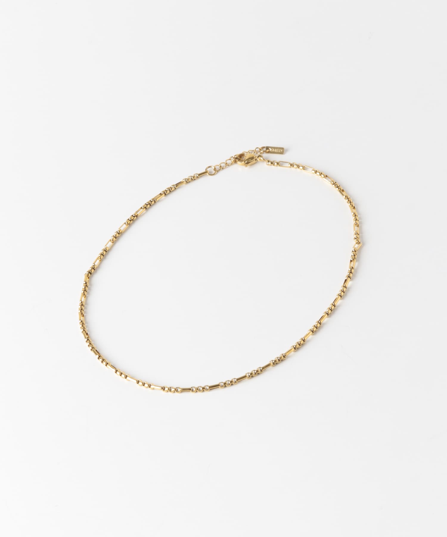 ステンレスデザインチェーンネックレス GLD -