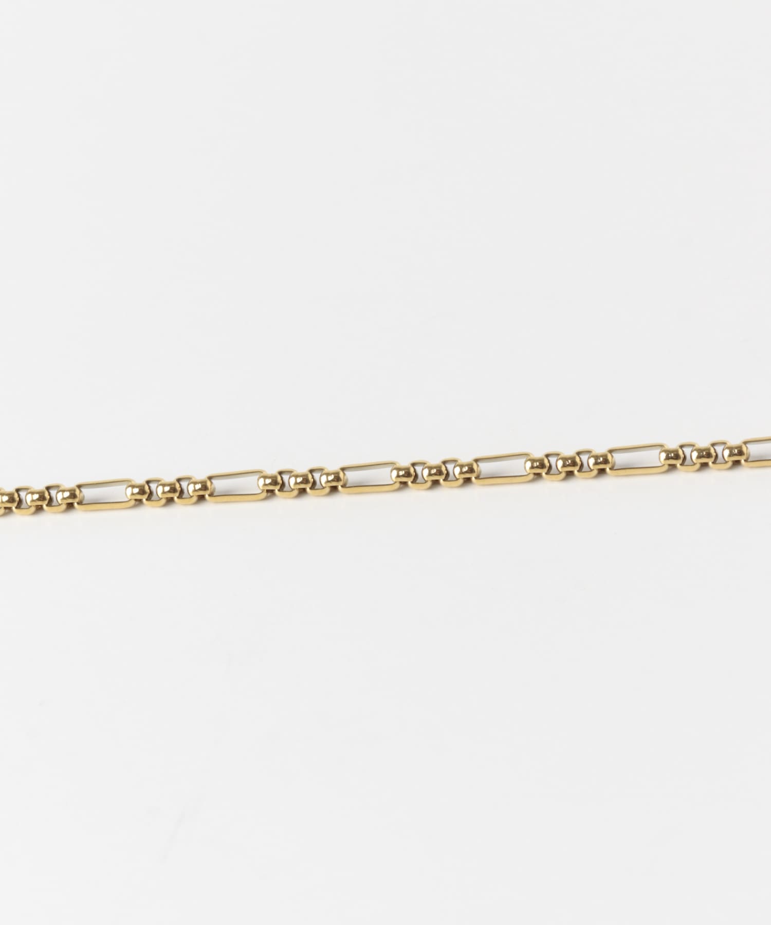 ステンレスデザインチェーンネックレス GLD -