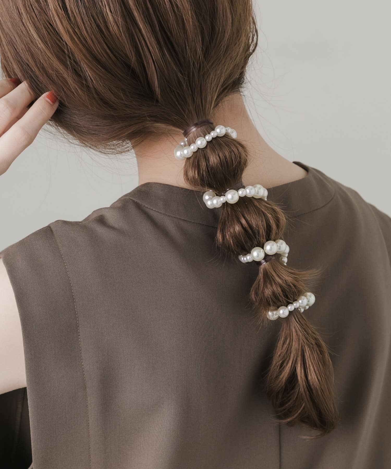 ランダムパールヘアワイヤー