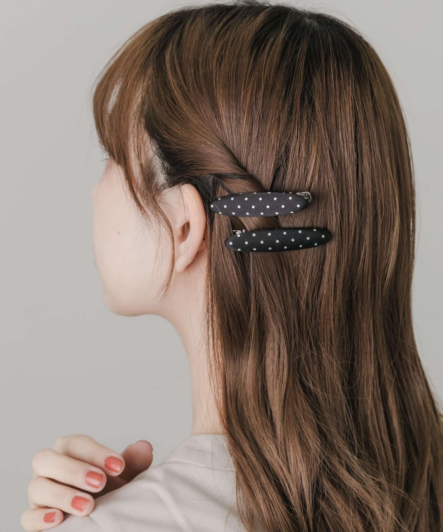 ドットサテンヘアピン DOT -