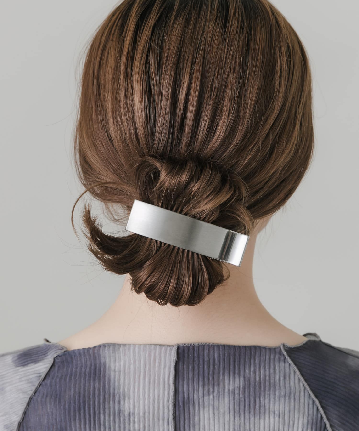 シンプルメタルヘアクリップ
