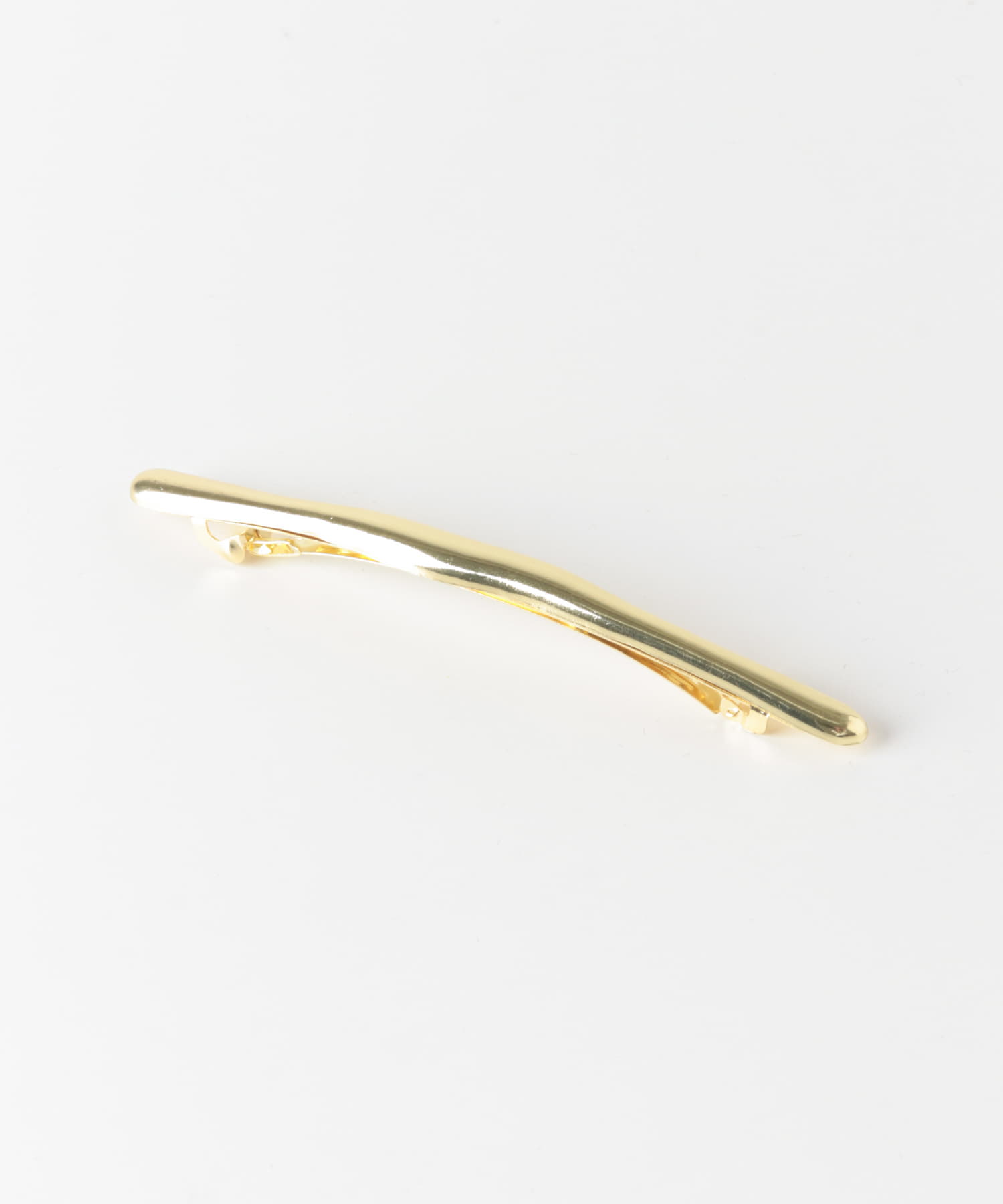 ニュアンスメタルバレッタ GLD -