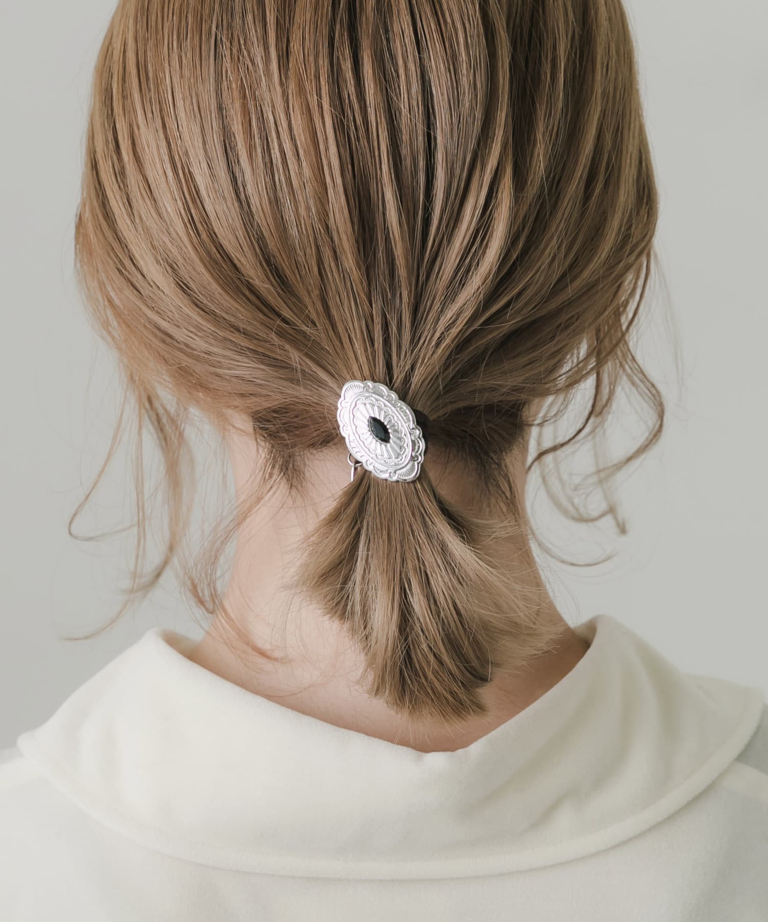 コンチョヘアポニー