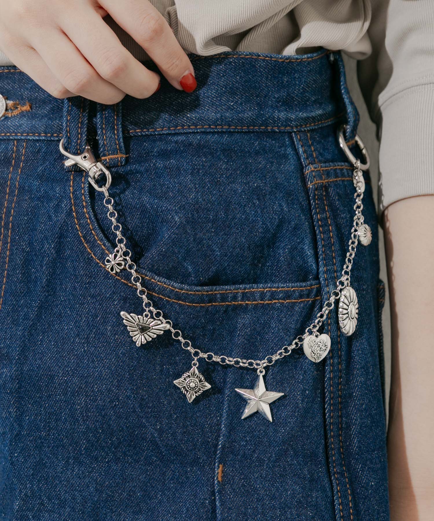 コンチョモチーフキーチェーン