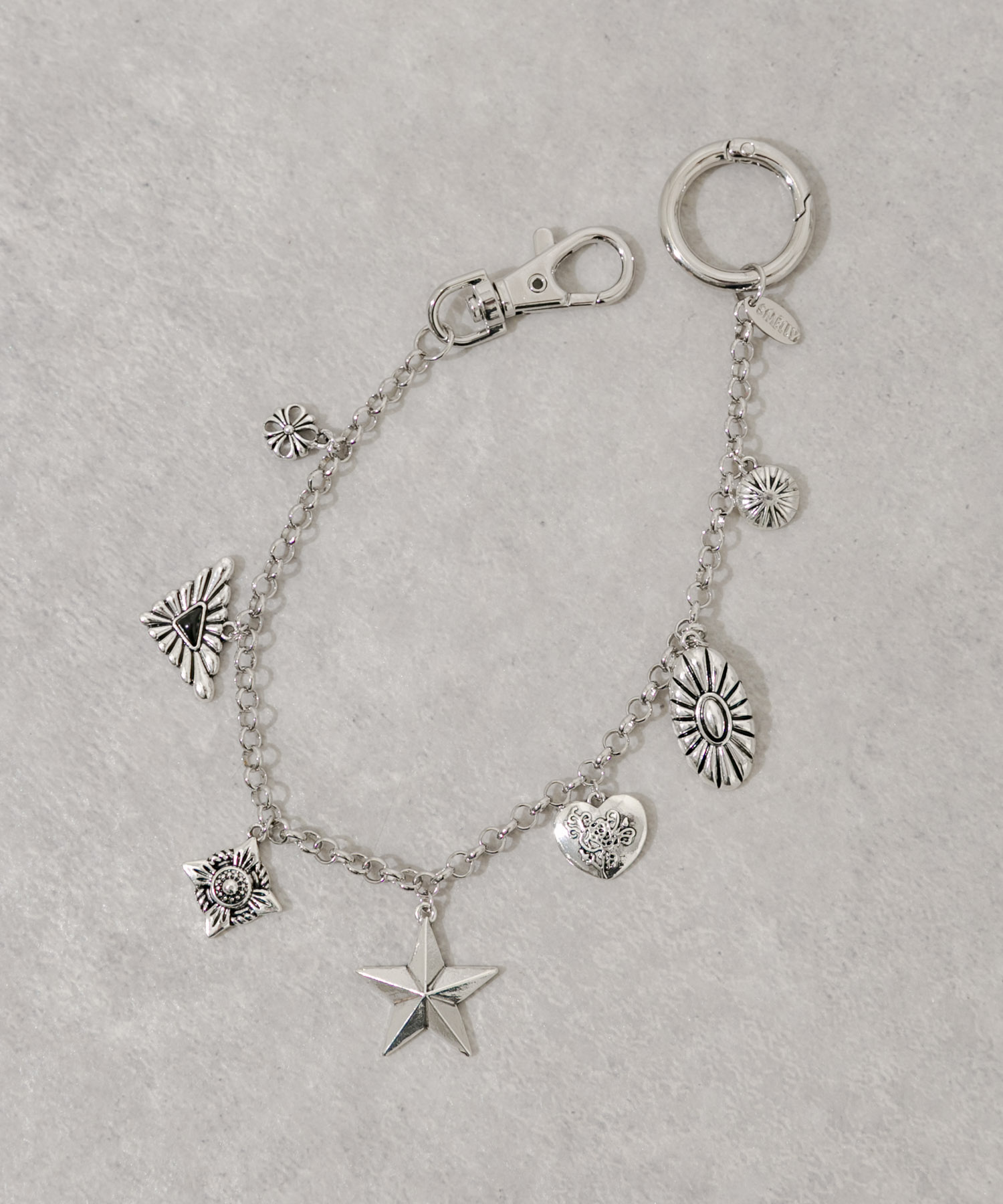 コンチョモチーフキーチェーン SLV -