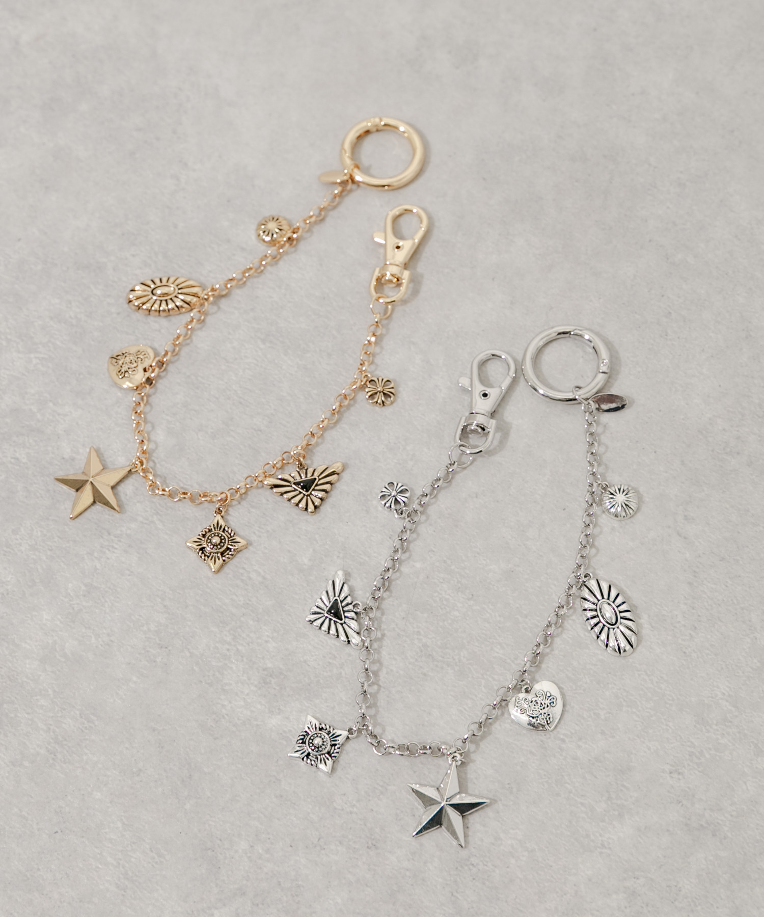 コンチョモチーフキーチェーン GLD -