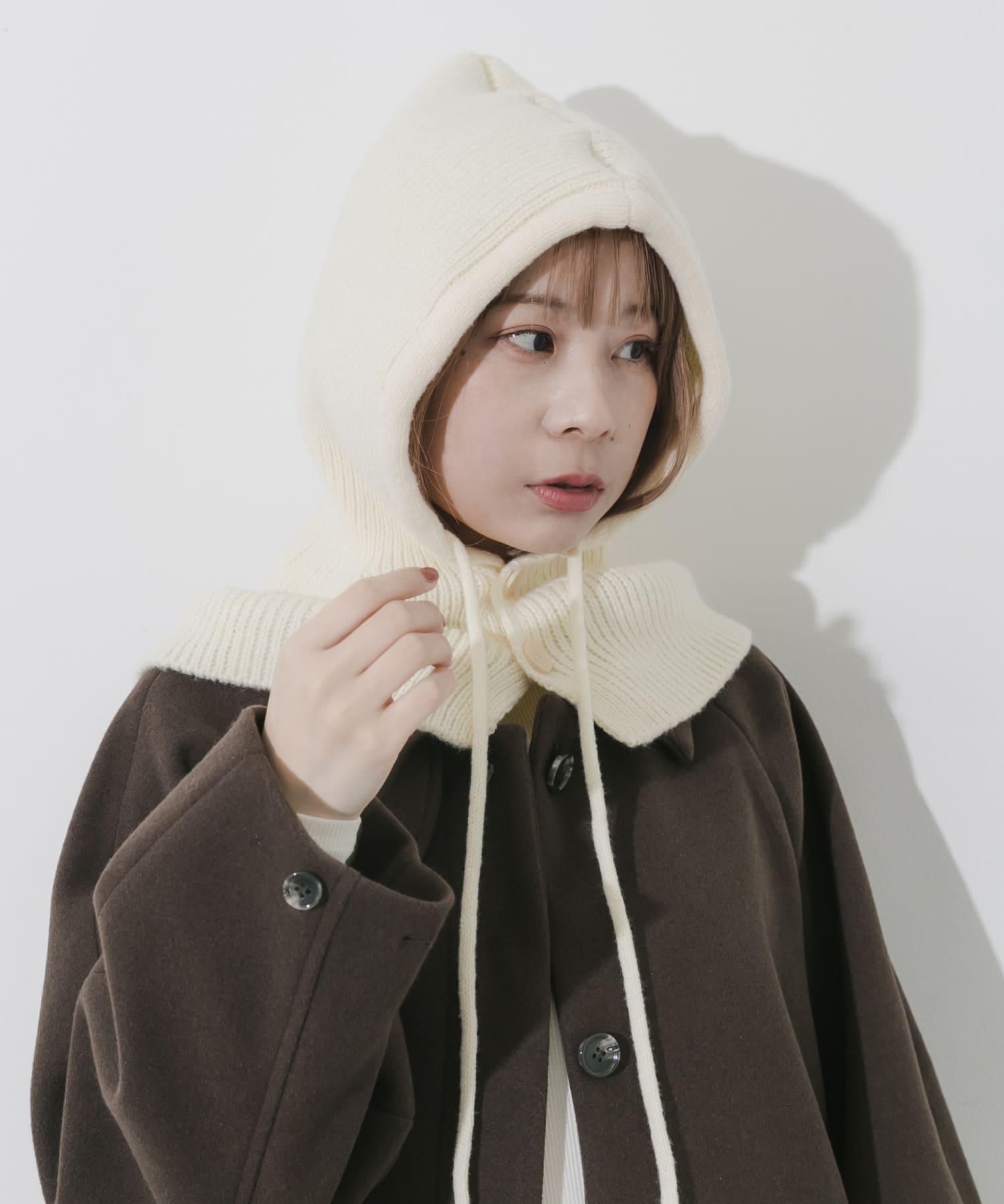 リブニットバラクラバ IVO -