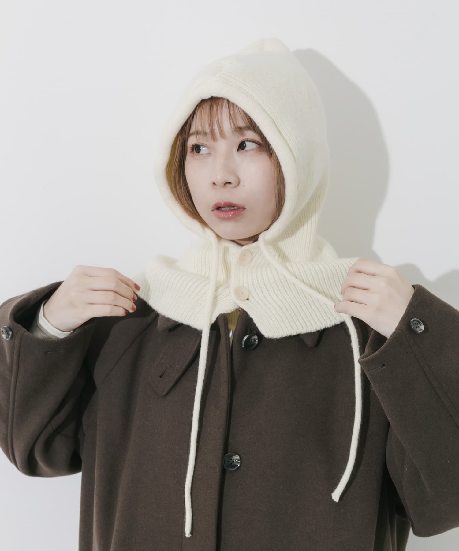 リブニットバラクラバ IVO -