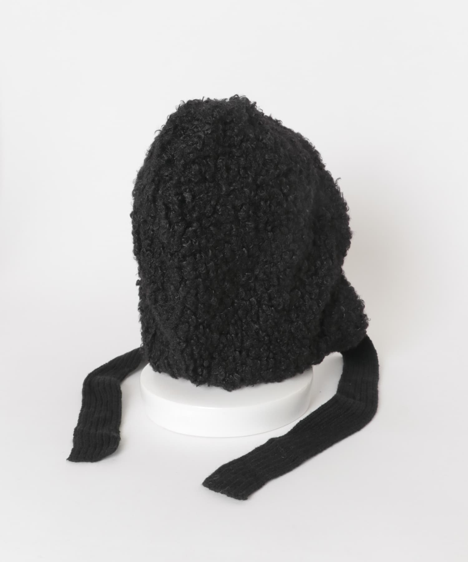 ループボアボンネット BLK -