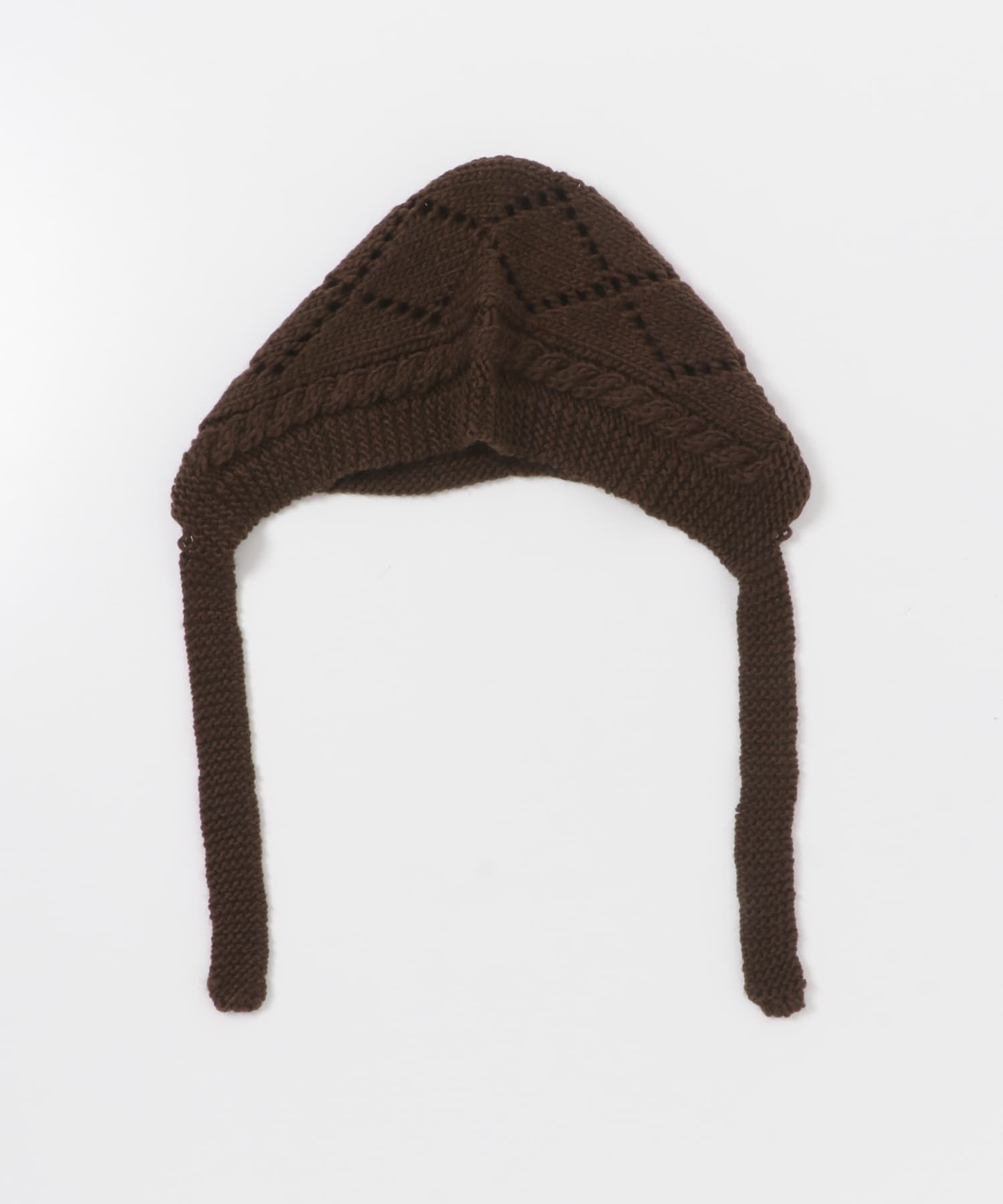 ケーブルアミボンネット BRN -