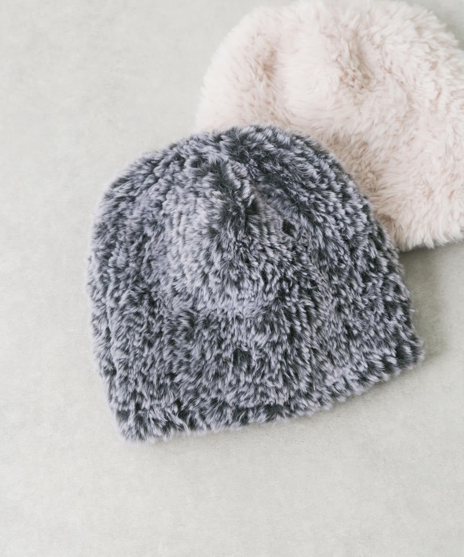 ファーニットキャップ CGY -