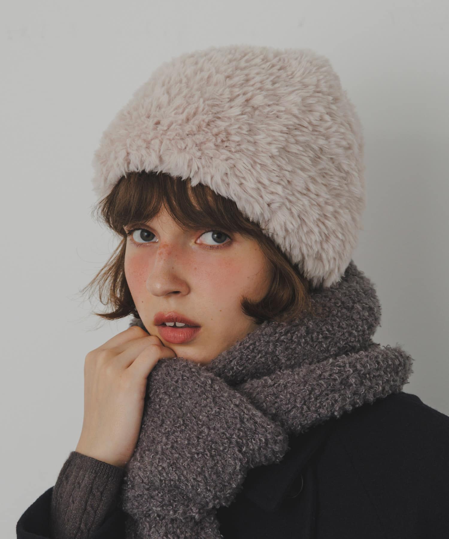 ファーニットキャップ IVO -