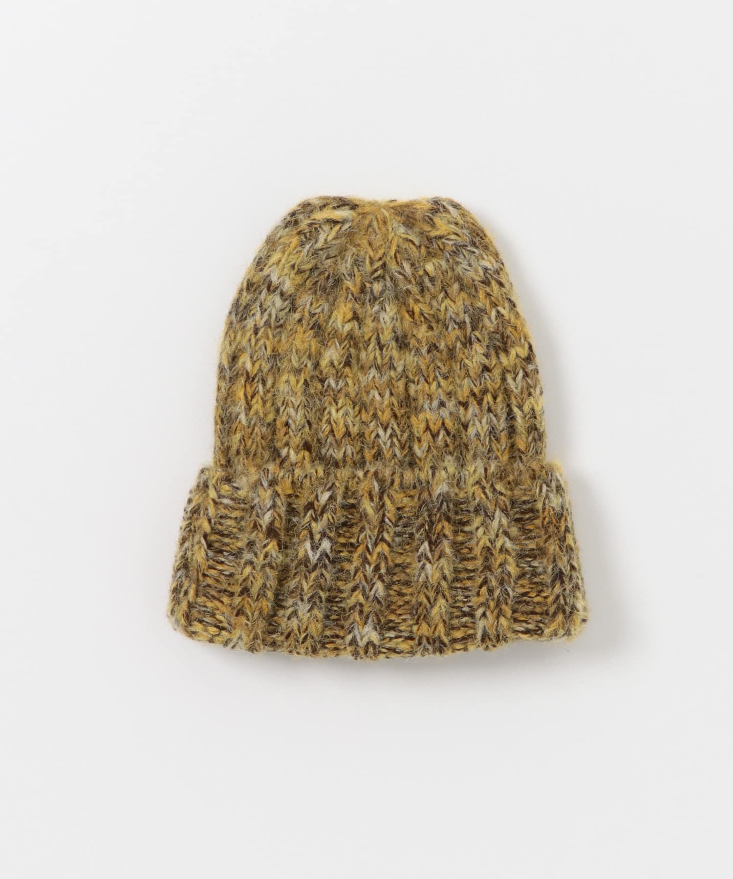 カラーミックスニットワッチ BRN -