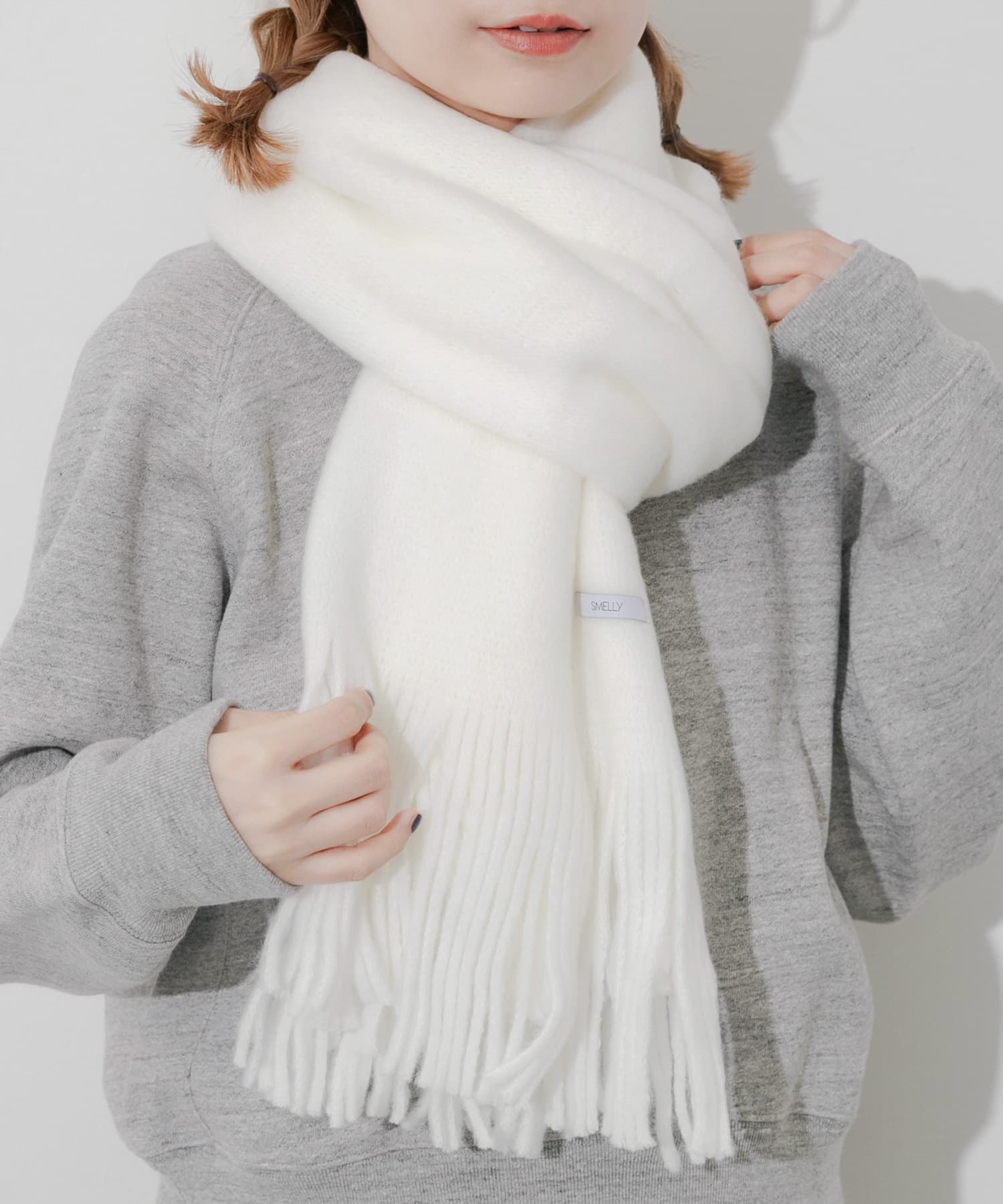 ソフトボリュームマフラー WHT -