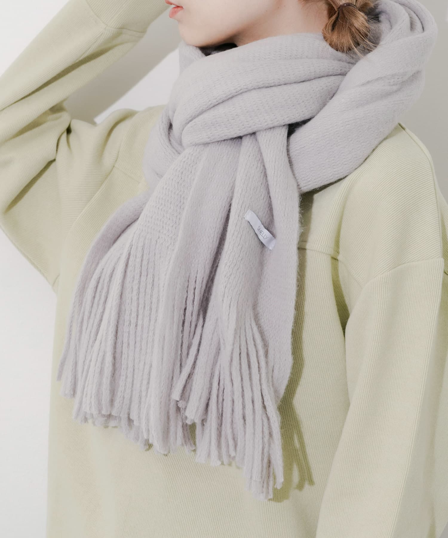 ソフトボリュームマフラー GRY -