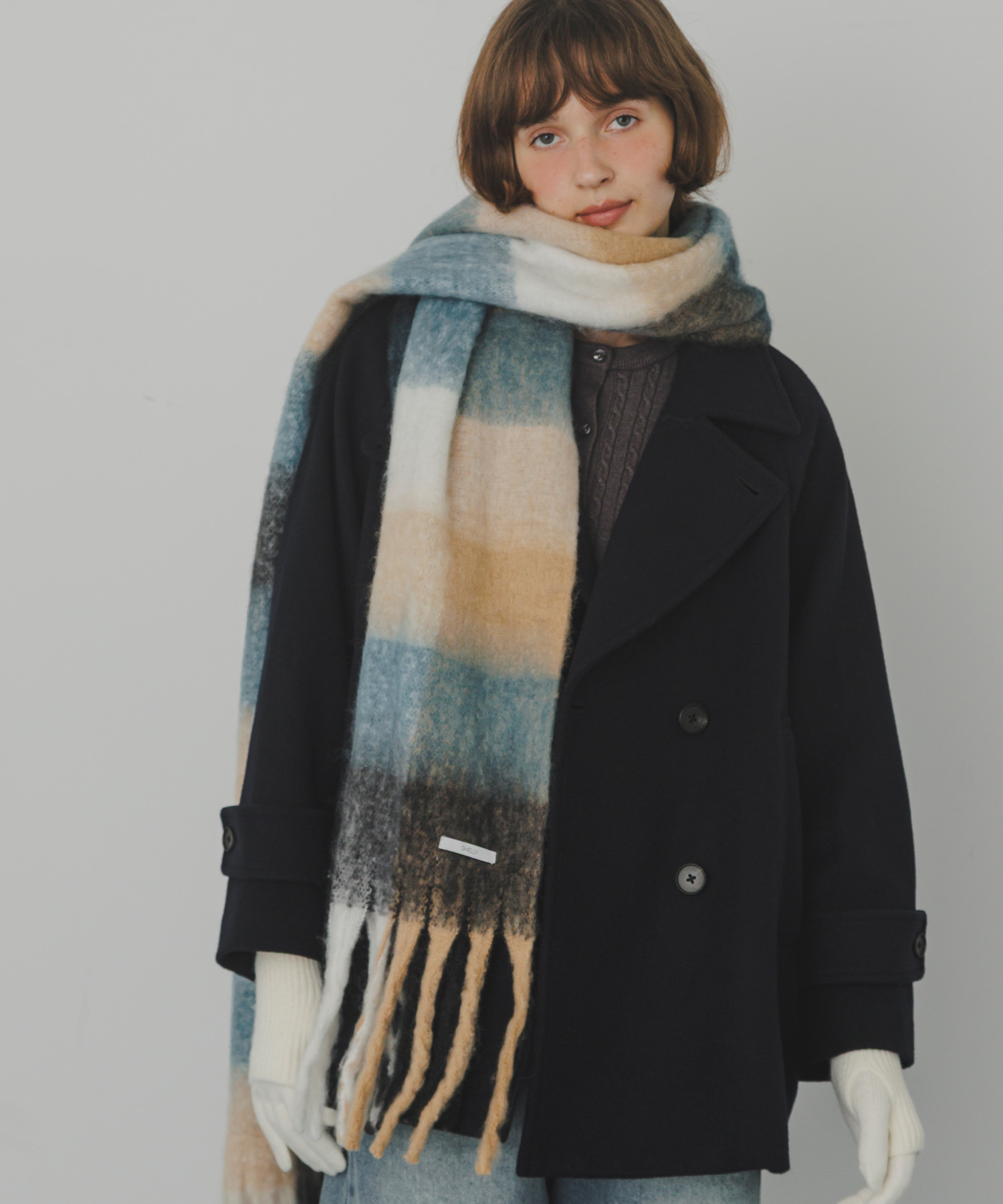 ボリュームチェックマフラー