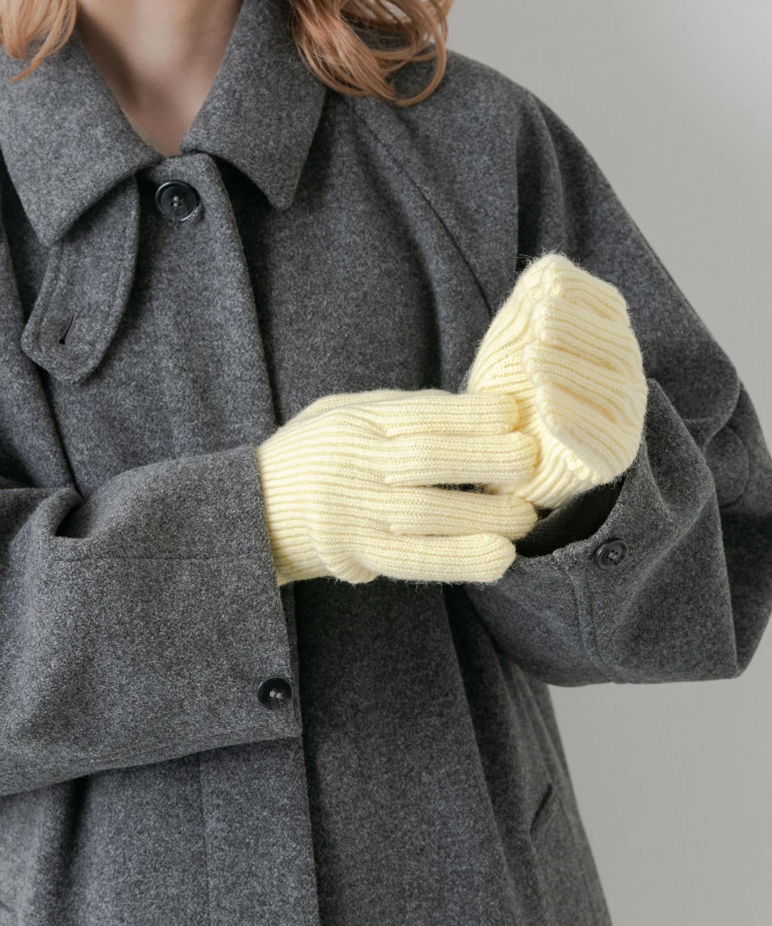 バイカラーホールタッチグローブ YEL -