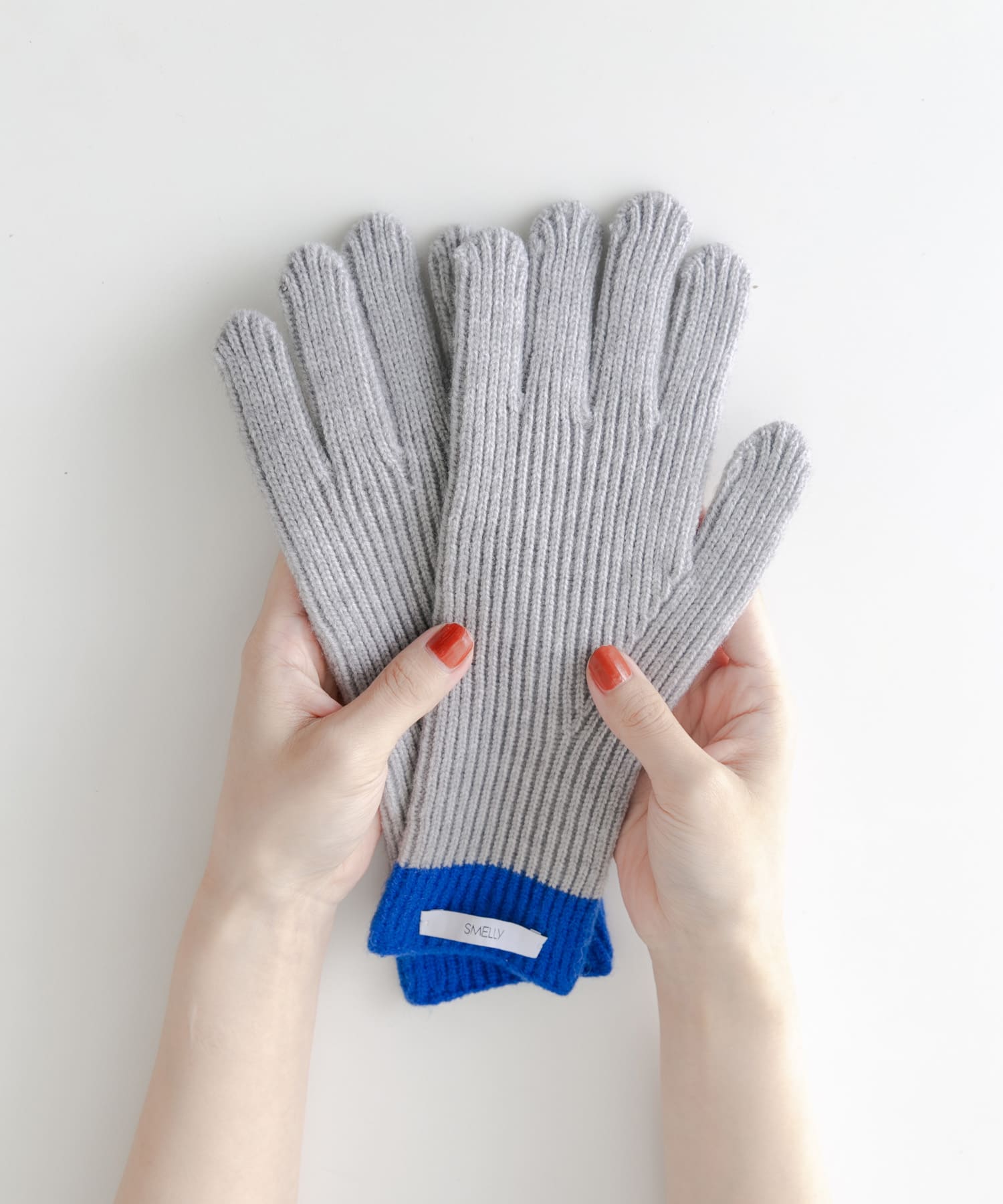 バイカラーホールタッチグローブ