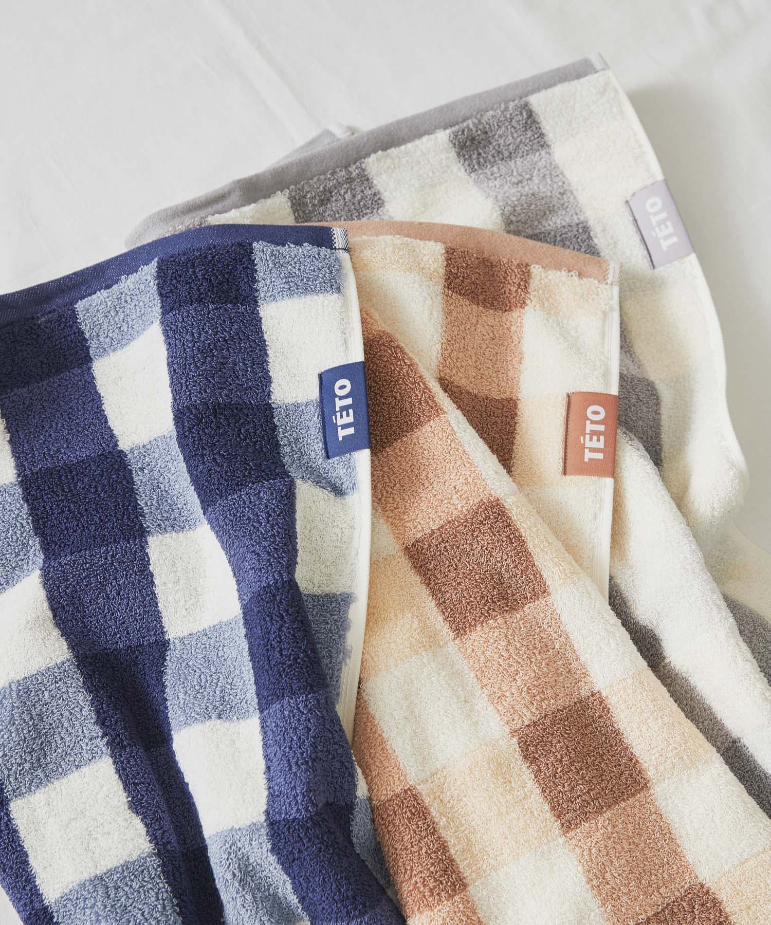 TETO　SUPIMA COTTON FACETOWEL BEG -