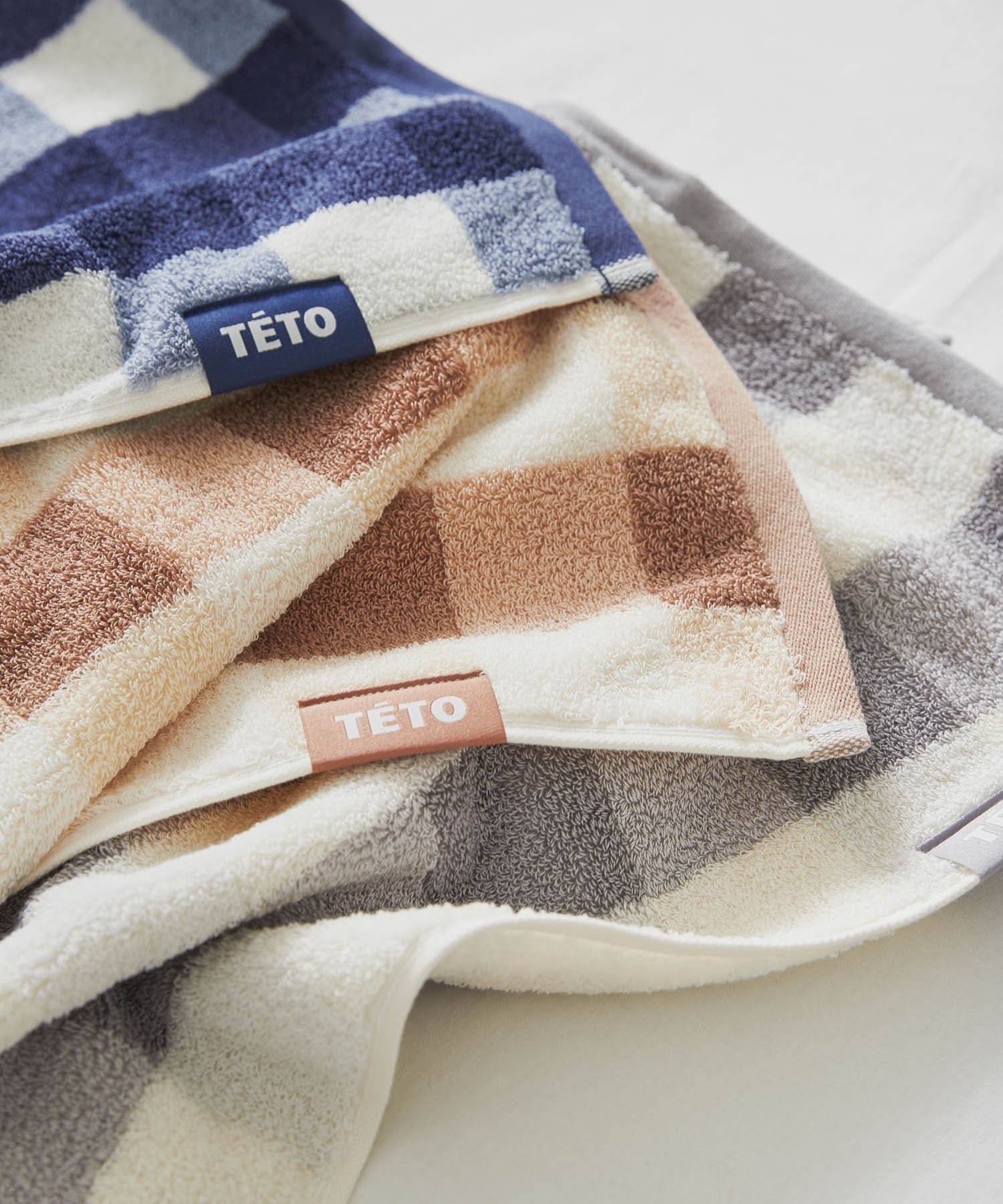 TETO　SUPIMA COTTON FACETOWEL BEG -