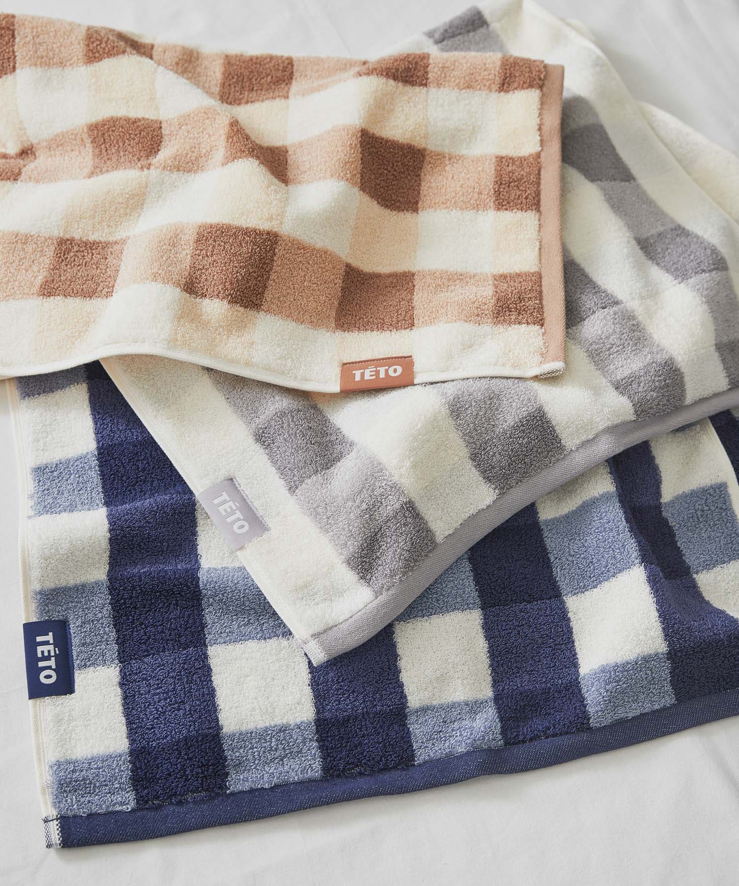 TETO　SUPIMA COTTON FACETOWEL BEG -