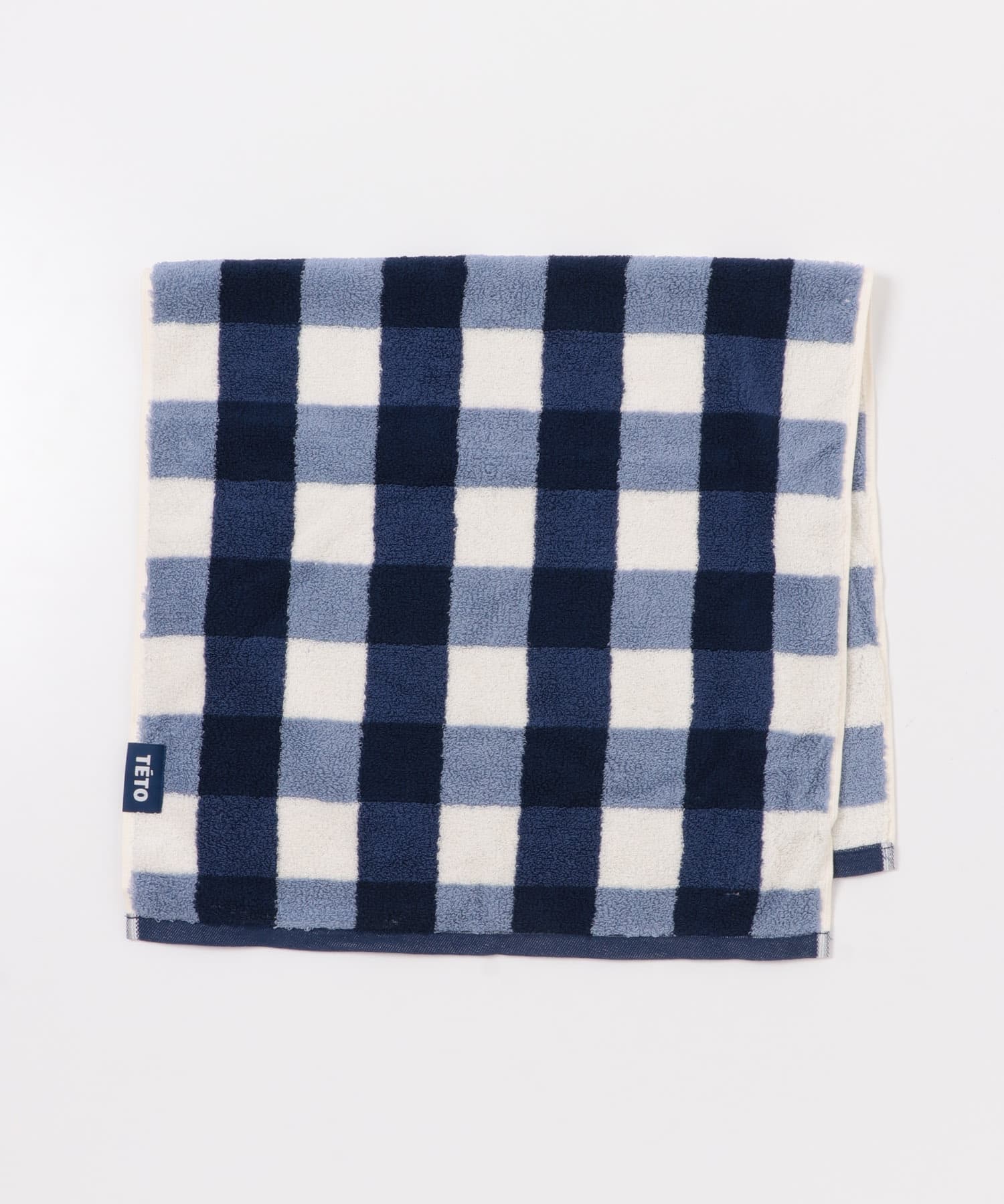 TETO　SUPIMA COTTON FACETOWEL NVY -