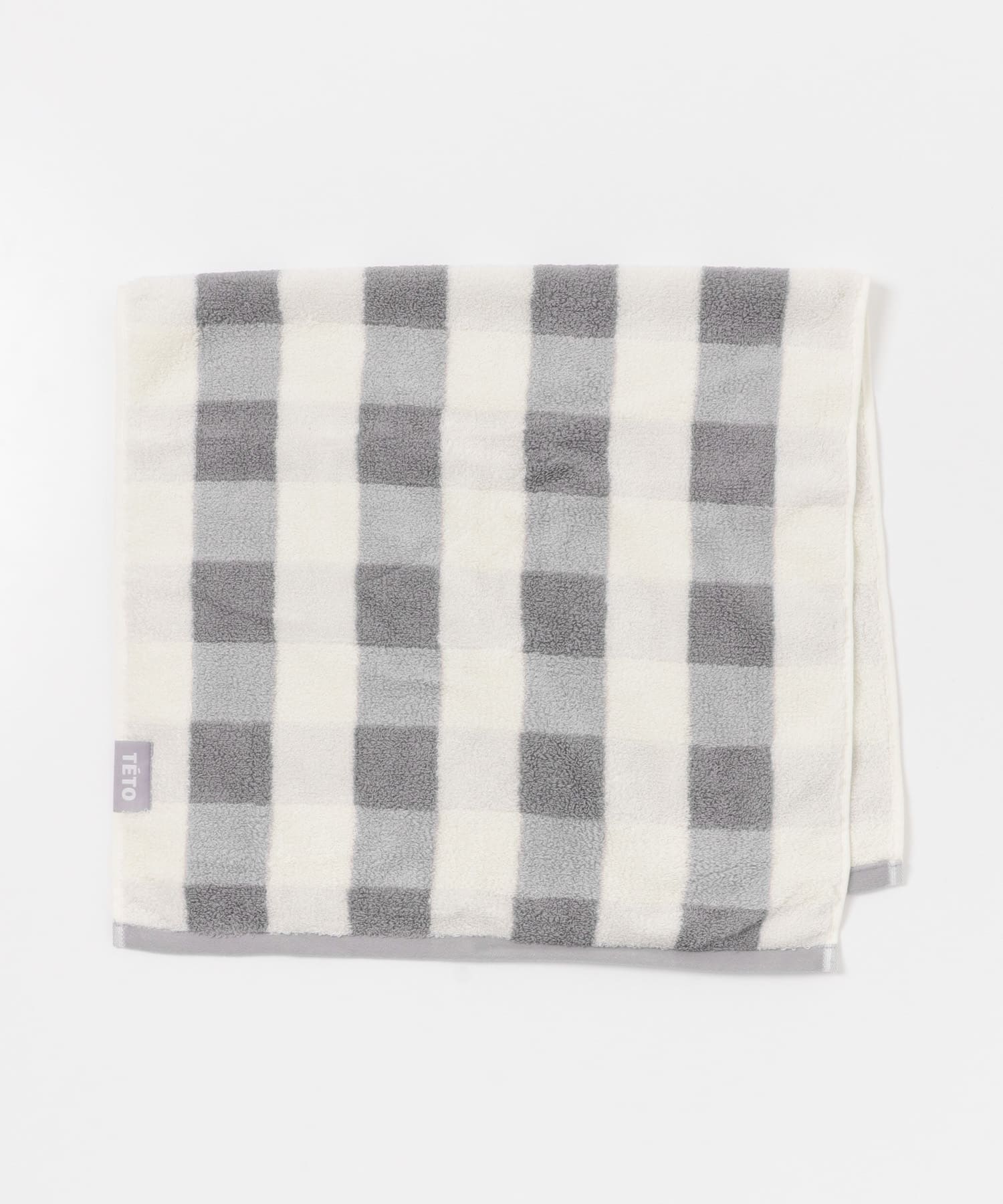 TETO　SUPIMA COTTON FACETOWEL GRY -