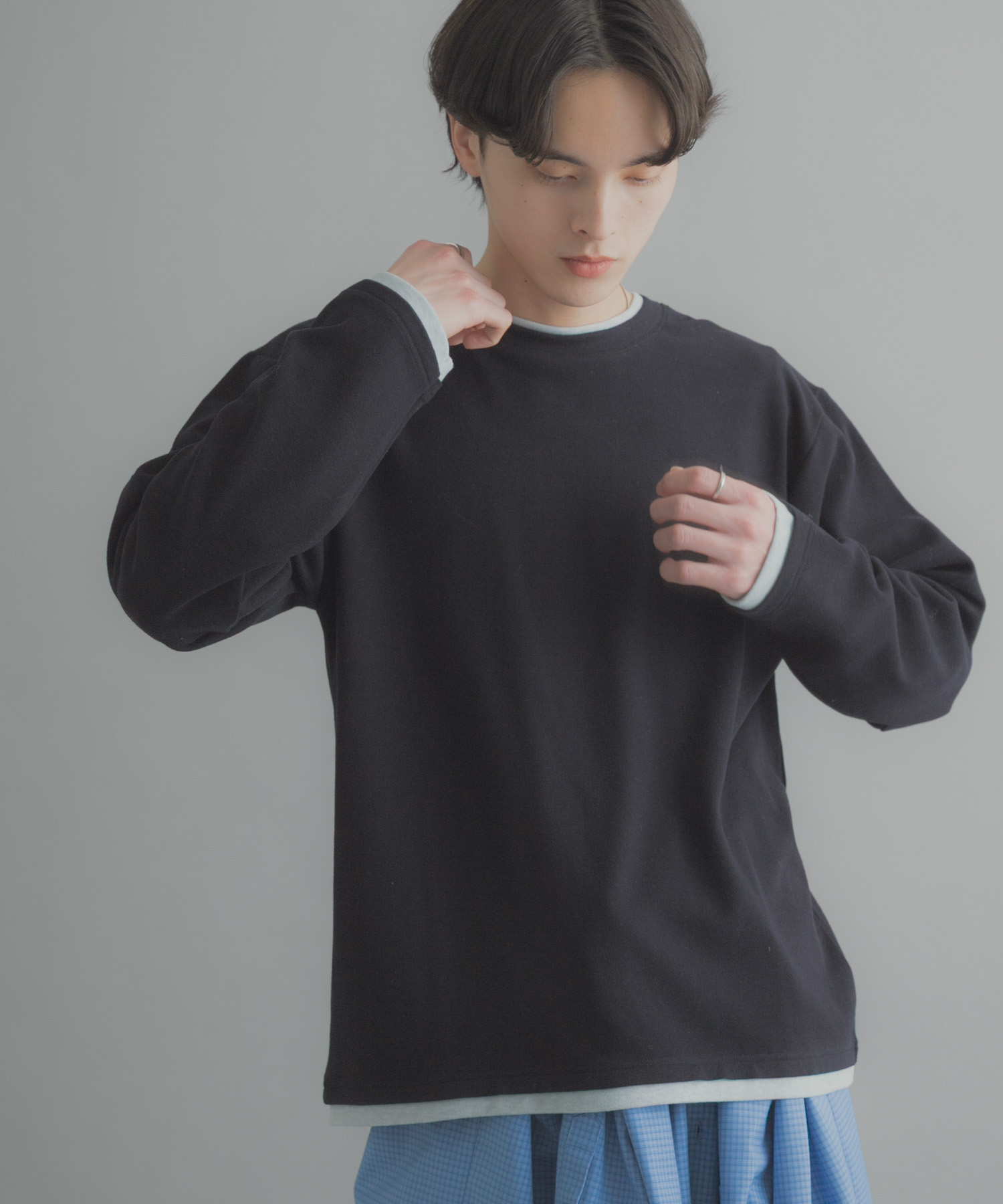 身長：173cm サイズ：L