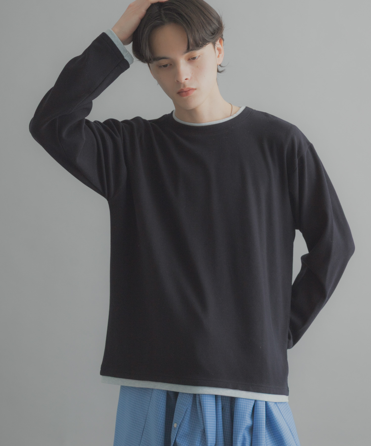 身長：173cm サイズ：L