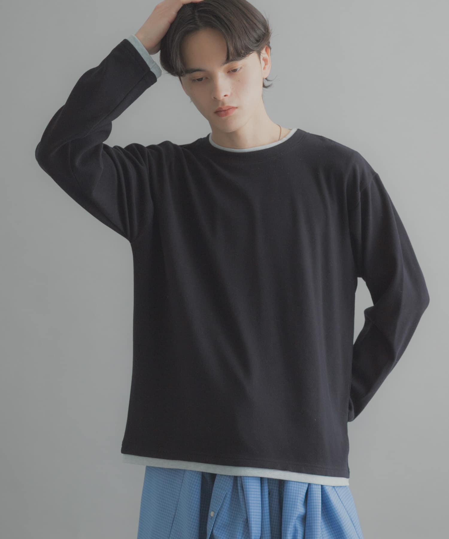 身長：173cm サイズ：L