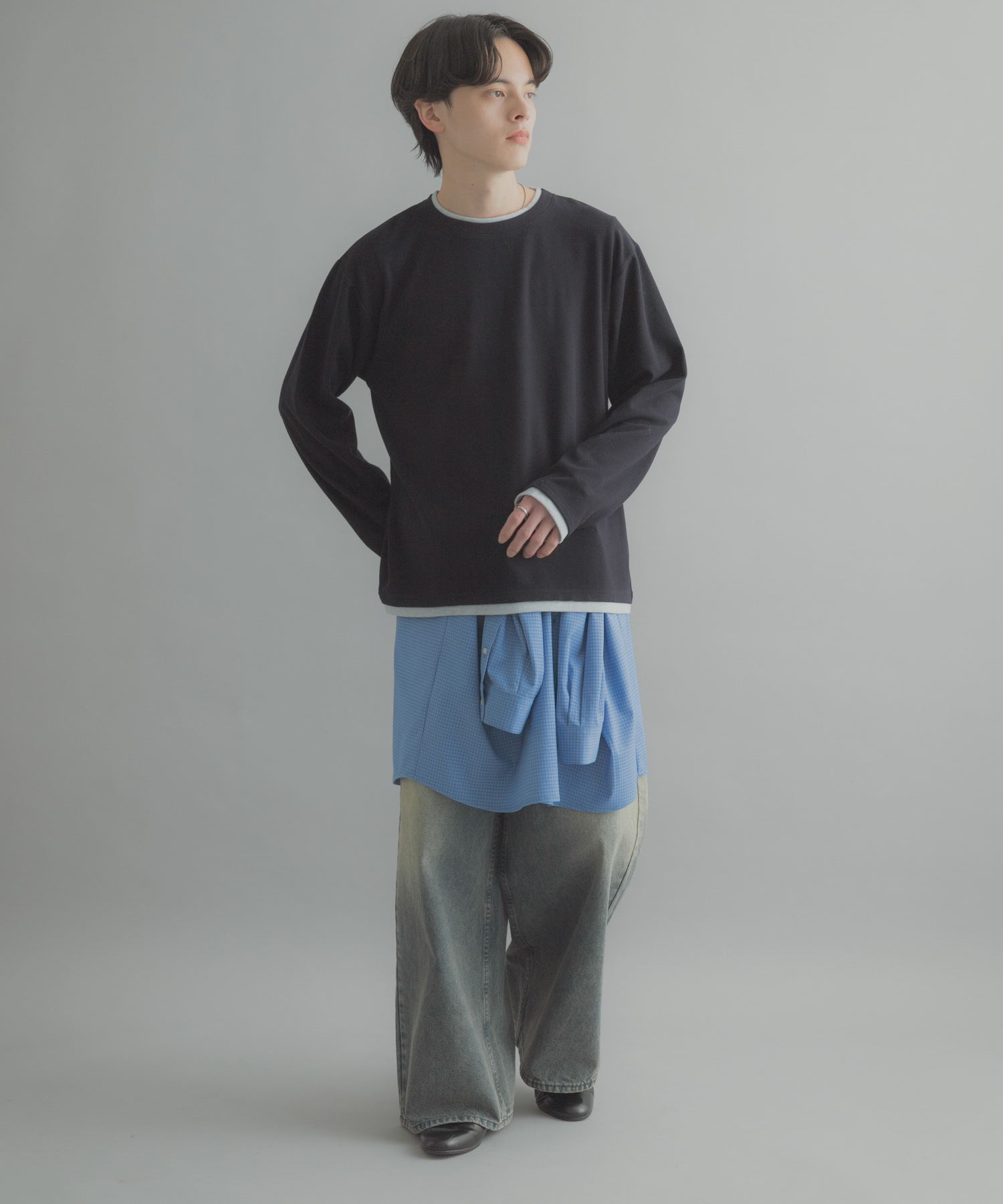 身長：173cm サイズ：L