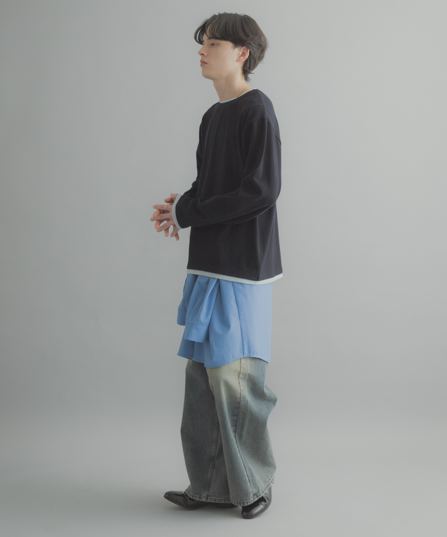 身長：173cm サイズ：L