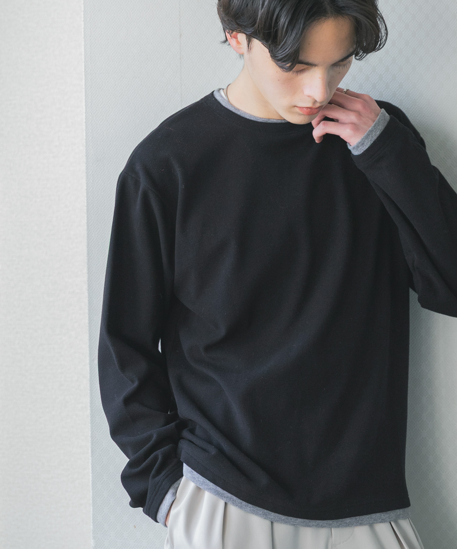 身長：173cm サイズ：L