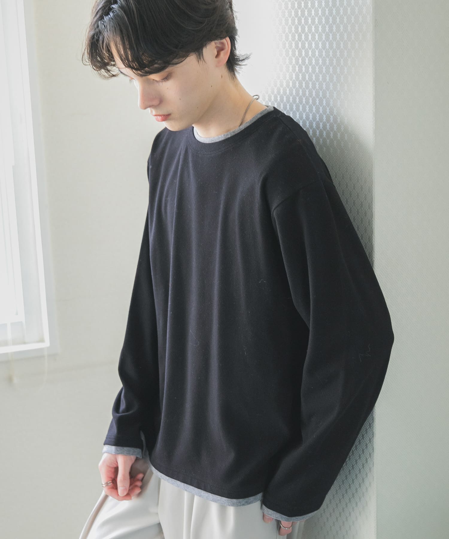身長：173cm サイズ：L
