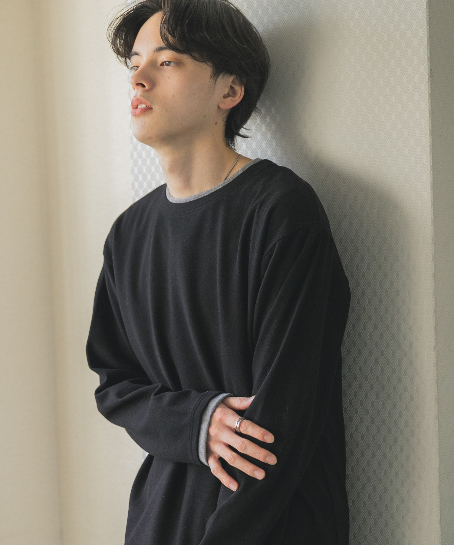 身長：173cm サイズ：L