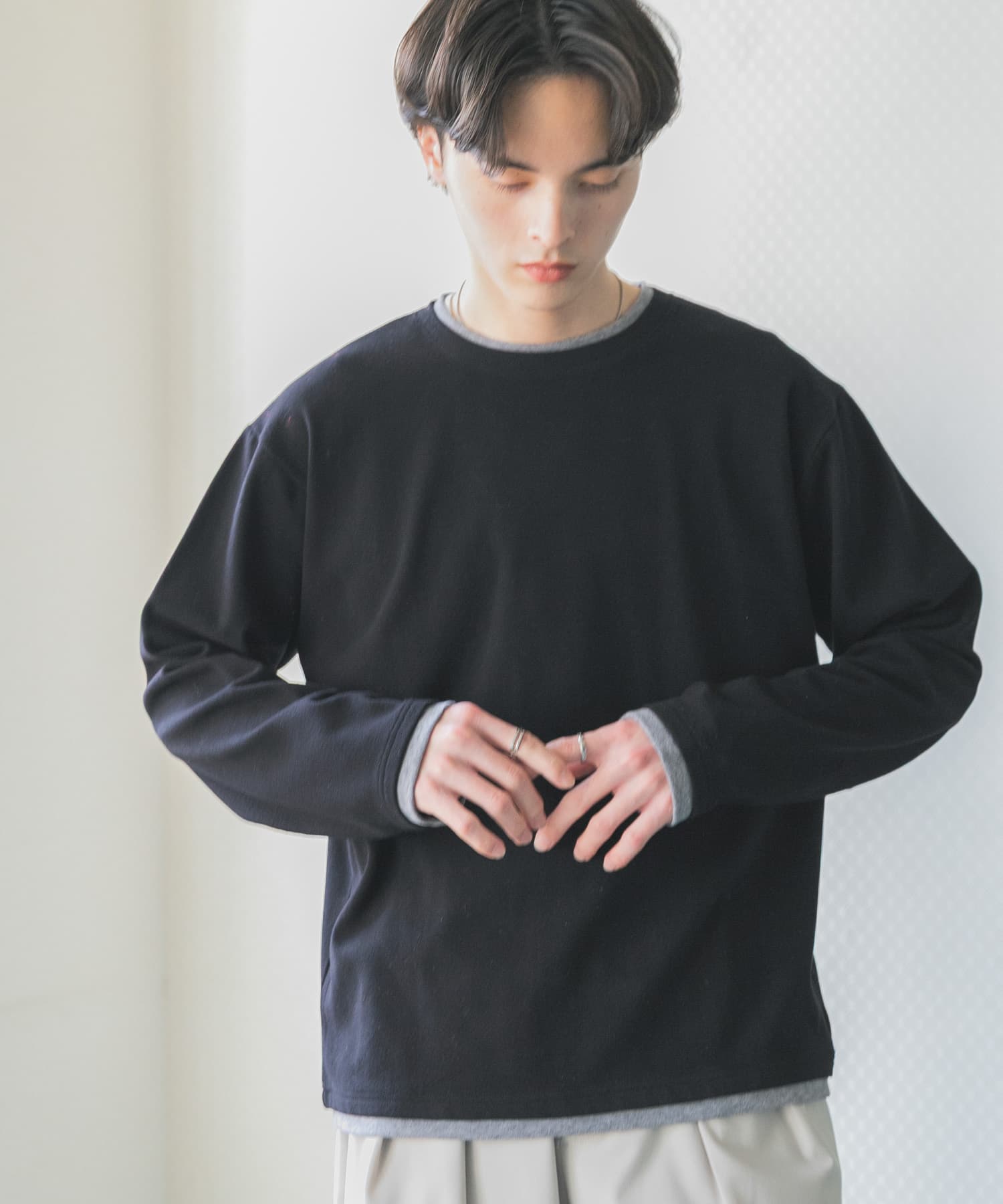 身長：173cm サイズ：L