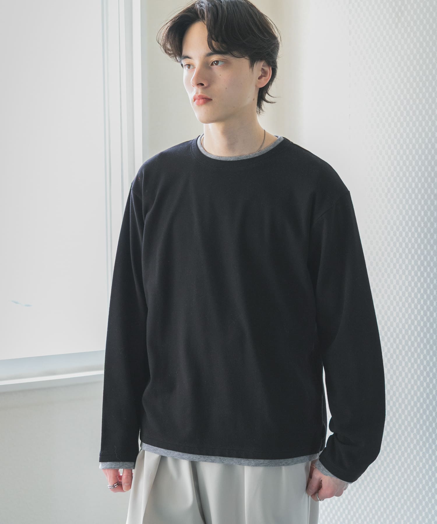 身長：173cm サイズ：L