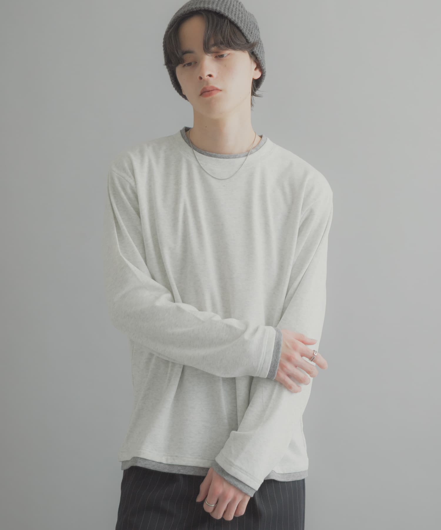 身長：173cm サイズ：L