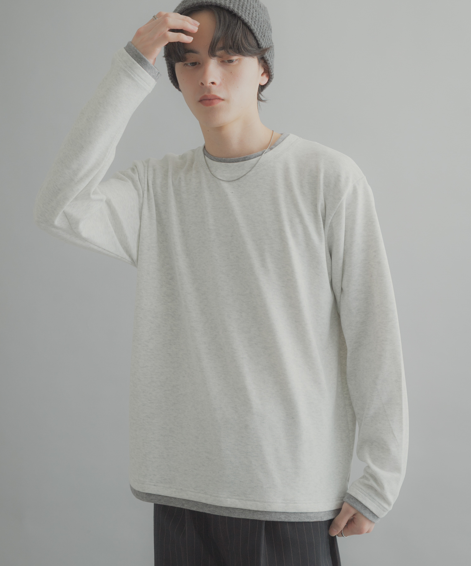 身長：173cm サイズ：L