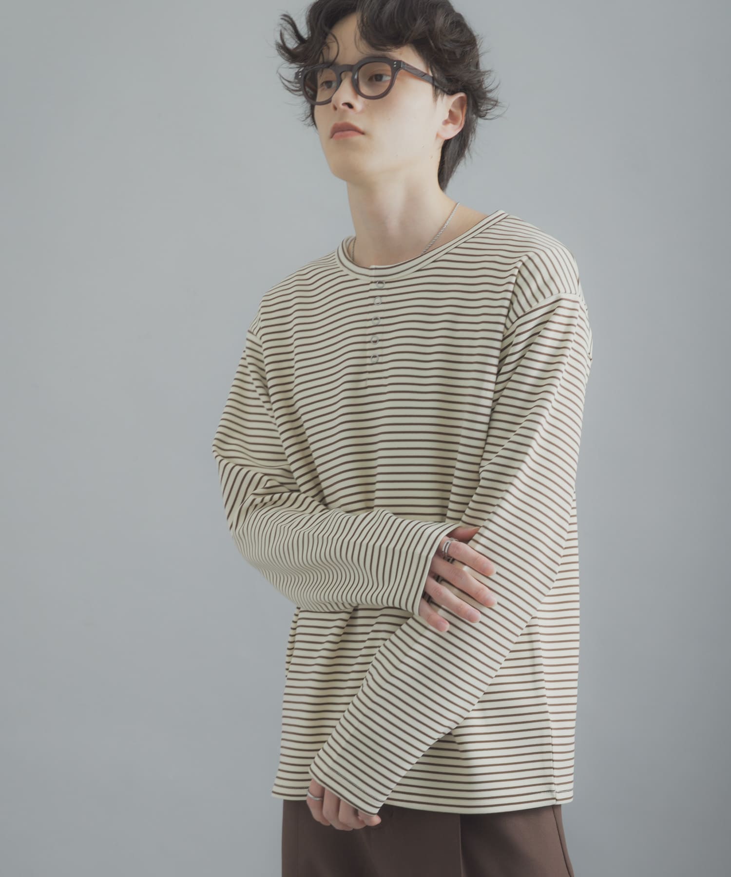 身長：173cm サイズ：L