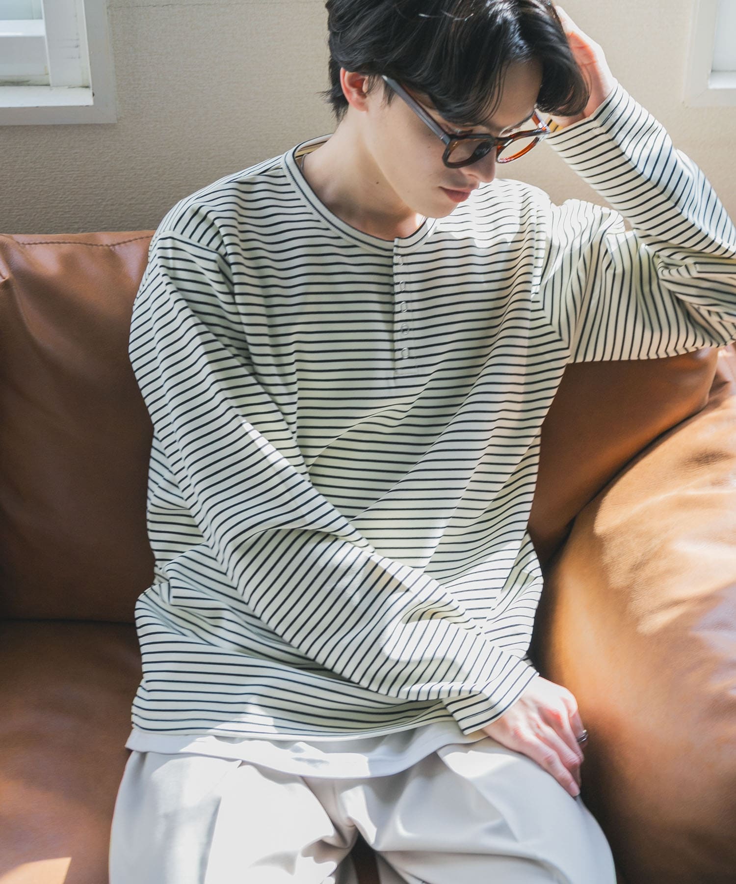 身長：173cm サイズ：L