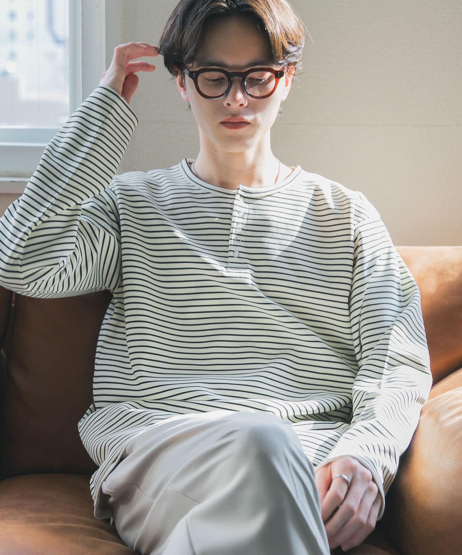 身長：173cm サイズ：L