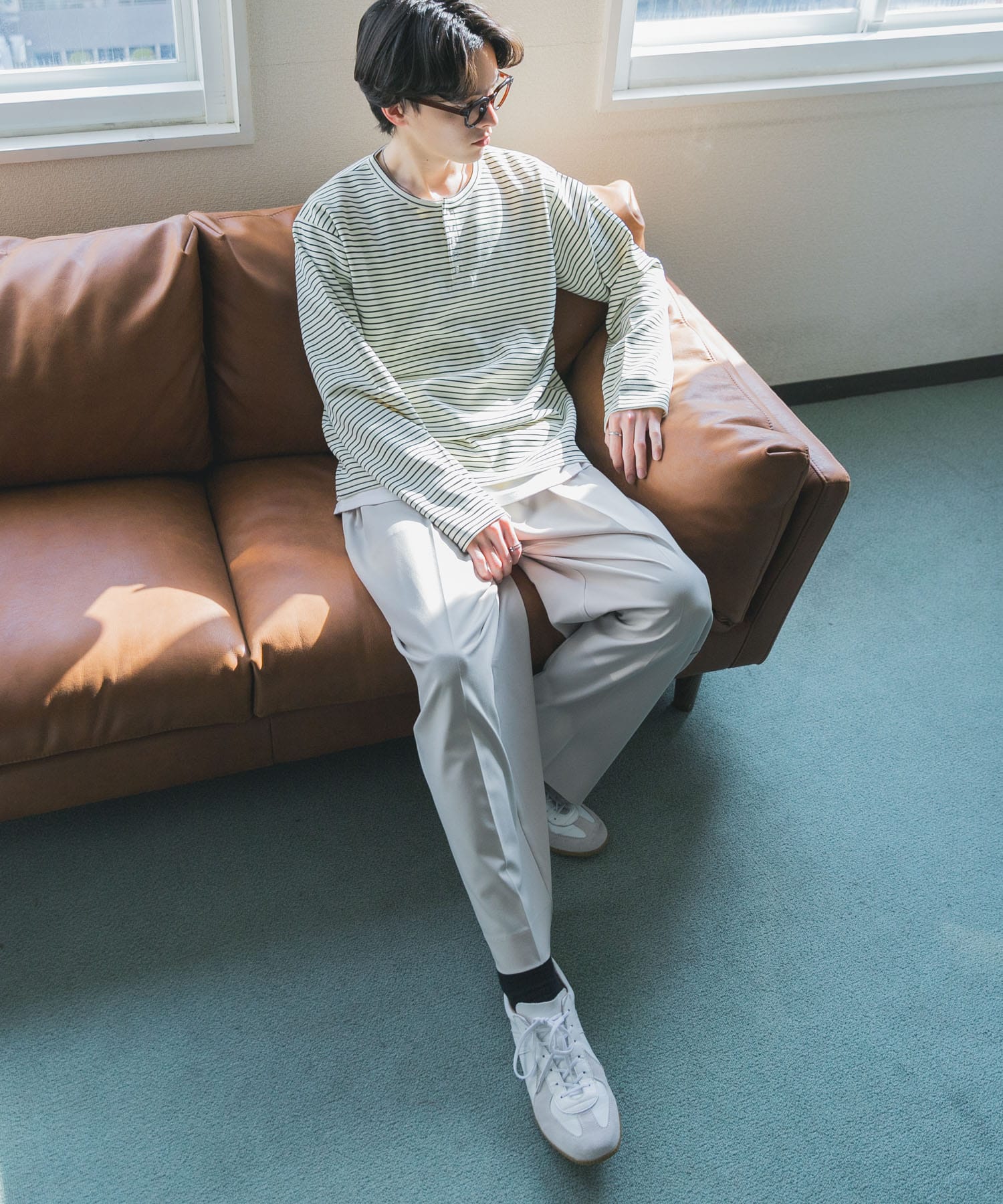 身長：173cm サイズ：L