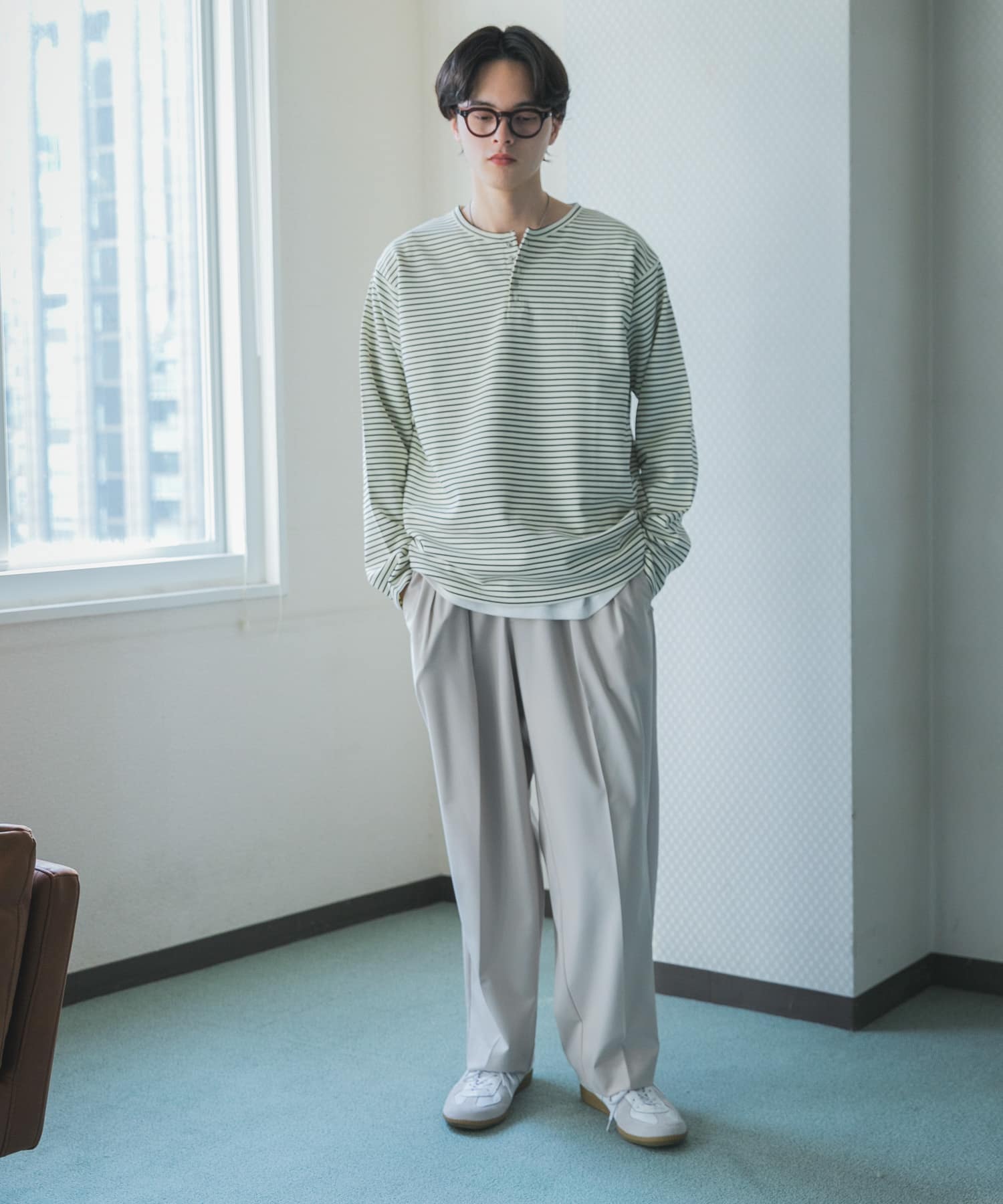 身長：173cm サイズ：L